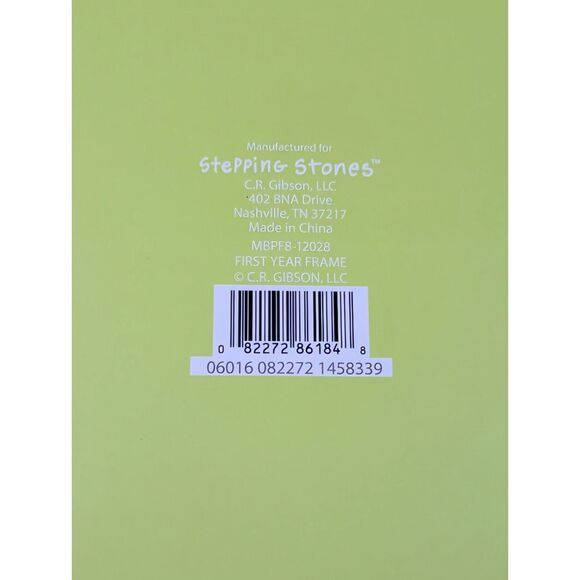 Stepping Stones by CR Gibson First 12 Months Wooden Frame Photo Collage - Picture 4 of 5